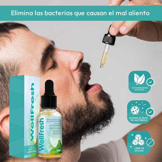 Well Fresh elimina el mal aliento - Lujo eterno